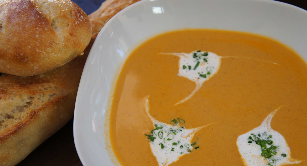 Shrimp Bisque and Brandy Cream Sauce