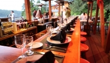 Dinner Service at our Beach Bar