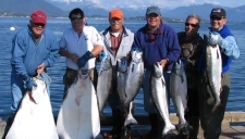 Halibut and Kings at the Talon Dock